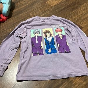 Funimation shirt size medium in the color purple